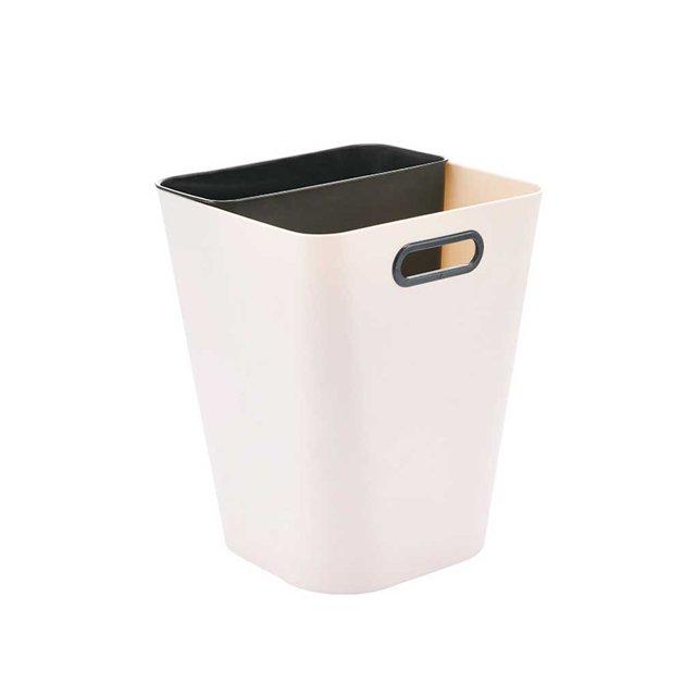 Toystoory Cubo de basura de doble capa, cesto de basura, cesto de basura de cocina para el hogar, cesto de basura de almacenamiento para el hogar de Suministros de limpieza para el hogar Caqui Toystoory HA083687-04