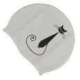 thumbnail image 1 of Swimming Head Cover, Silicone Effective Swim  Protective  For Water Sports For Adult Cat Printing, 1 of 8