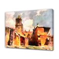 thumbnail image 1 of Póster de lienzo de una iglesia antigua, decoración de dormitorio, paisaje deportivo, decoración de oficina, regalo, estilo marco, 12 x 18 pulgadas (30 x 45 cm), 1 of 8