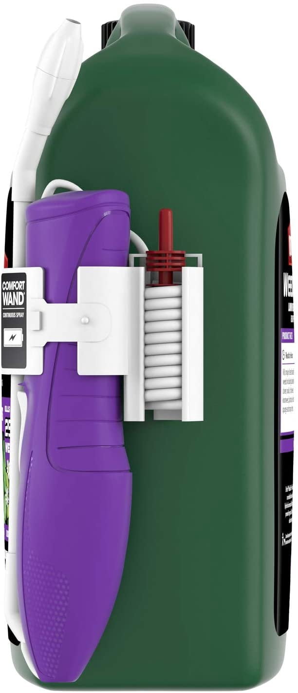 Ortho WeedClear Lawn Weed Killer Ready-to-Use1 - with Comfort Wand, Results in Hours, Kills Dollarweed, Dandelion, Clover and Chickweed to the Root, 1 gal.
