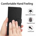 thumbnail image 3 of Flip Wallet Case for iPhone Air with Kickstand & Wrist Strap, Shockproof TPU Inner Black, 3 of 7