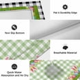 thumbnail image 5 of Happy Easter Outdoor Rug 6x9 Ft, Non Slip Washable Area Rug, Spring Bunny Ears Eggs Buffalo Checkered Patio Rugs Carpet Runner, Large Floor Mat for Indoor/Outdoor Deck Porch Camping, 5 of 8