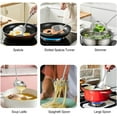 thumbnail image 3 of 11-Piece Stainless Steel Kitchen Utensil Set - , Heat-Resistant Cooking Tools for Home Chefs, 3 of 8
