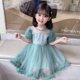 thumbnail image 1 of New Girls Sweet Dresses For Child Fluffy Puff Tutu Frocks Kids Princess Dress Birthday Party Gown Vestidos Baby Evening Clothes4T(Size 120) Gao Jinjia LED, 1 of 2