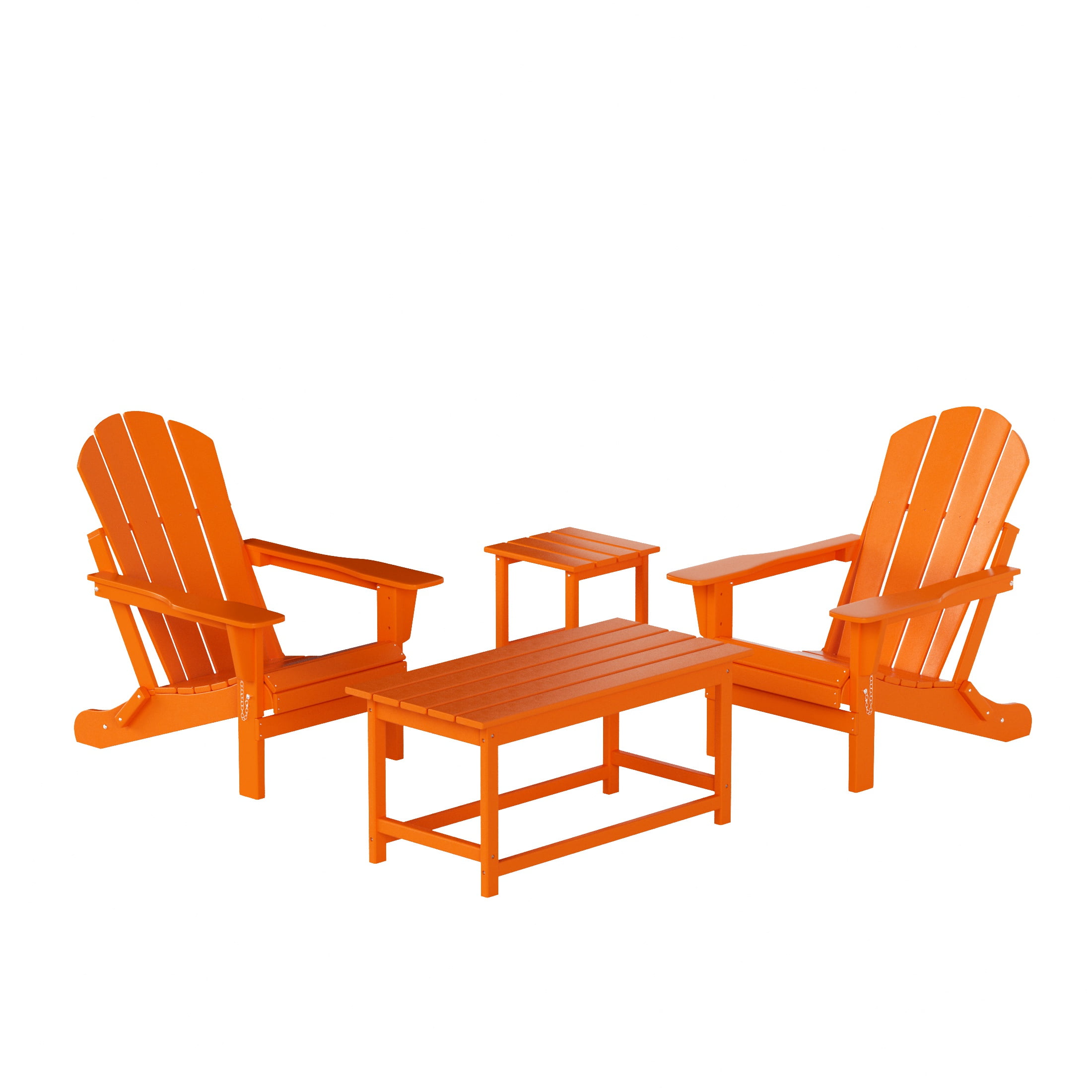WestinTrends Malibu 4Pieces Outdoor Patio Furniture Set, All Weather