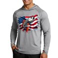 thumbnail image 2 of WELIGU Men's UPF 50+ Sun Protection Hoodie Shirt Long Sleeve SPF Fishing Outdoor UV Hiking Lightweight Shirts guoqi-kulouyu-4XL, 2 of 6