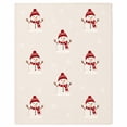 thumbnail image 6 of Ouuluon Flannel Throw Blanket, 59x39 inch Soft Decorative Cover for Couch and Living Space, 6 of 6