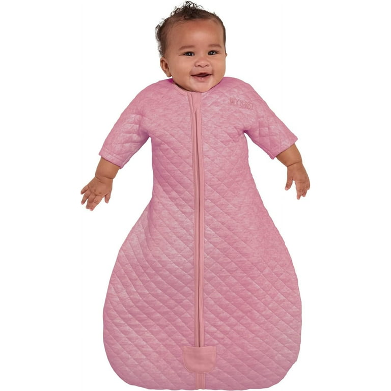 HALO Easy Transition Sleepsack Wearable Blanket TOG 1.5 Heather Pink Small Small Pack of 1 Heather Pink Walmart