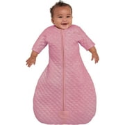 HALO Easy Transition SleepSack Wearable Blanket, TOG 1.5, Heather Pink, Girls, Small, 3-6 Months