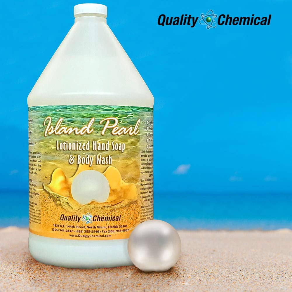 Island Pearl rich lotionized hand soap - 1 gallon (128 oz.)