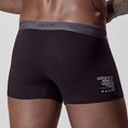 thumbnail image 4 of Sngxgn Men's Underwear Boxer Briefs, Cool Comfort Breathable Underwear(Black,XL), 4 of 4