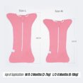 thumbnail image 2 of insular Baby Swaddle Wrap Manta 23.6 pulgadas suave algodón elástico, 2 of 8