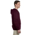 thumbnail image 2 of NuBlendÂ® Full-Zip Hooded Sweatshirt - 1.67 oz - Cozy Style, 2 of 3
