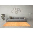 thumbnail image 3 of Ahgly Company Indoor Square Oriental Orange Traditional Area Rugs, 3' Square, 3 of 4