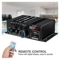 Ak380 800W 12V Power Amplifier Bluetooth 5.0 Stereo Home Car BASS Audio