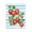 Juicy Strawberry Vine Stripes, variant on Stupell Industries Farmhouse Juicy Strawberry Vine on Stripes Black Framed Giclee Art, 11 x 14, by Paul Brent