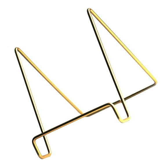 unbranded  Lectern Holder Table Top Easels for Painting Small Stand Desk Bookshelf Golden