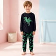 thumbnail image 2 of Hudaneo Baby Boy Clothes 2T 3T Infant Baby Boys Long Sleeve Cartoon Print Tops Pants Sleepwear 2 Piece Set, Green 2-3 Years, 2 of 6