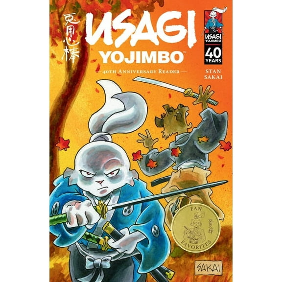 Usagi Yojimbo Usagi Yojimbo: 40th Anniversary Reader, (Paperback)