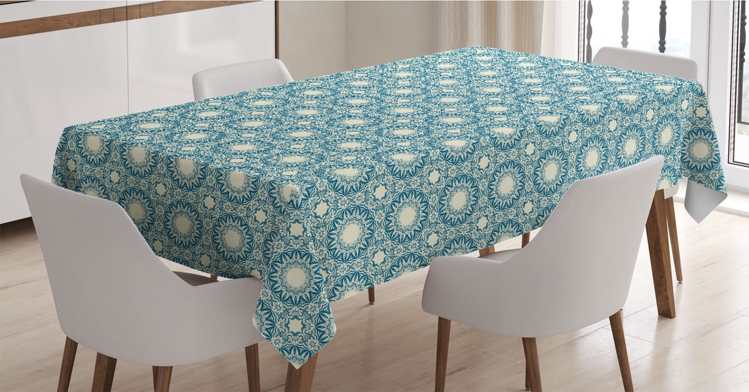 Maison d' Hermine Botanical Fresh 100% Cotton Tablecloth for ...