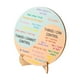 thumbnail image 5 of Rueda de sentimientos con soporte Regalos de emociones calmantes Rueda de estado de ánimo de madera Gráfico de rueda de sentimientos de psicología, 5 of 9