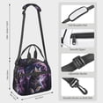 thumbnail image 2 of Disketp Purple Moon Cat Lonchera Térmica para Mujer y Hombre, Bolsa de Almuerzo Reutilizable e Impermeable para Trabajo, Viajes y Picnic, 2 of 7