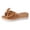 Brown, variant on Rokment Bow Platform Wedge Sandals for Women Fashion Casual Bowknot Open Toe Chunky High Heel Dress Slip on Comfortable Walking Slides Summer Beach Vacation Beige Size 6