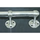 thumbnail image 3 of De 2pcs Soporte De Varilla De Tubo de material acero Inoxidable Para Armario Soporte De Barra De Cortina Talla 2, 3 of 9