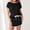 Black, variant on MAIHAN Womens Two Piece Outfits Summer Beach Vacation Clothes Shirt and Pants Shorts Sets Women 2 Piece Outfits Casual Two-Piece Outfit