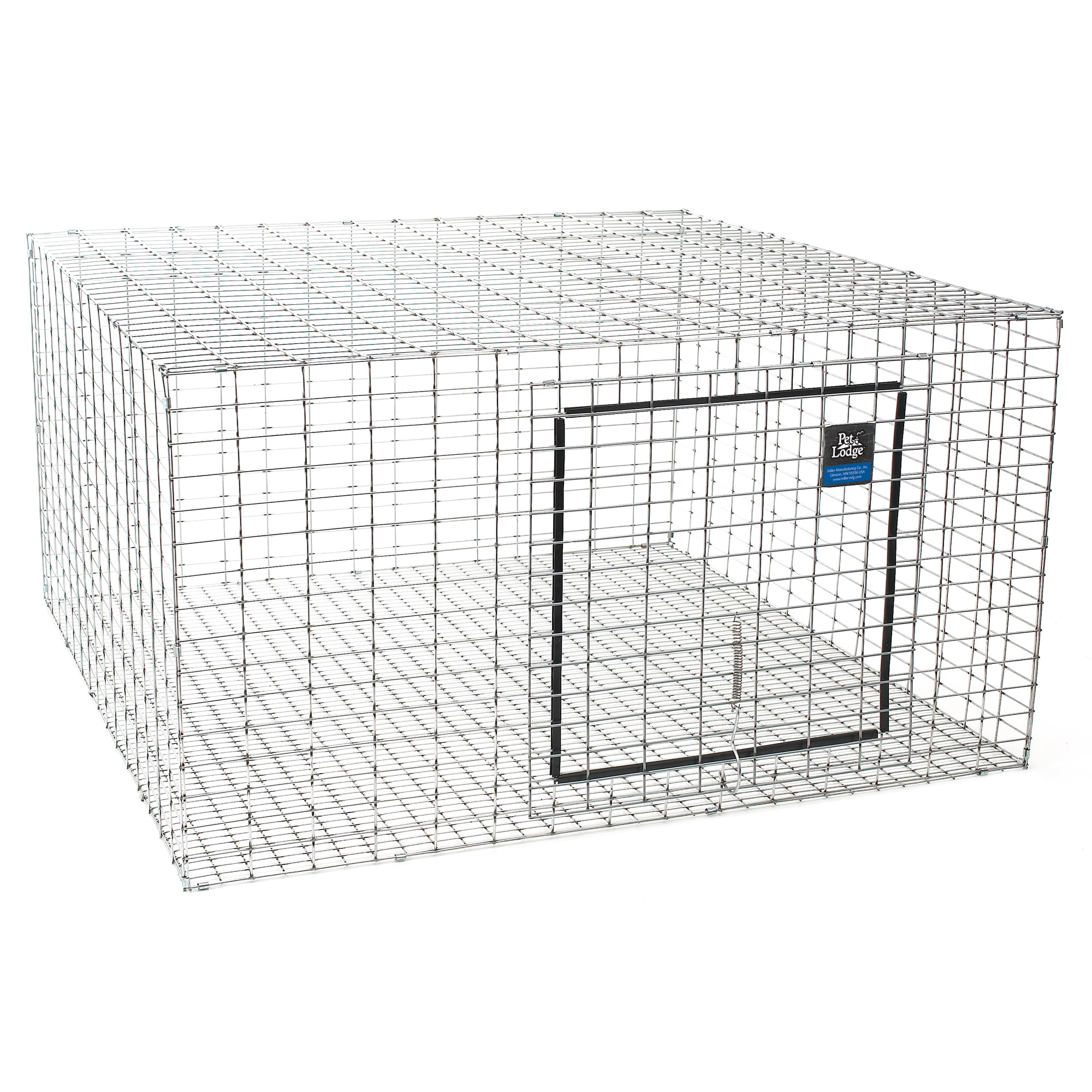 Pet Lodge® Wire Rabbit Hutch | Rust Resistant Galvanized Wire Mesh | Easy to Assemble Stackable Rabbit Cage | Made in | 24 X 24