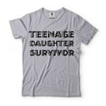 thumbnail image 5 of Teenage Daughter Survivor Shirt Funny Shirt Men Fathers Day Gift Husband Shirt Funny Dad Tee Dad, 5 of 6