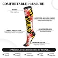 thumbnail image 4 of Maryland Flag Compression Socks Best Support for Women Men Athletic Running Cycling, 4 of 8