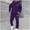 01 Purple, variant on YueHuiYing Men's Casual Pullover Hooded Sports Print Long Sleeve Trousers Two-Piece Elastic Waist Tracksuit
