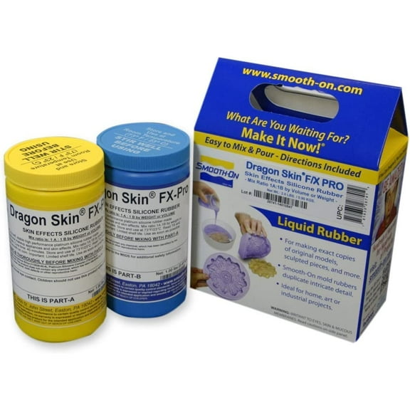 Dragon Skin FX-Pro - Platinum Cure Silicone Rubber for Special Effects - Pint Unit