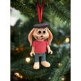 thumbnail image 2 of Ornament Hobby Kids Adventures Hobby Mom 3" Figure White Bunny Rabbit Figurine, 2 of 3
