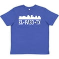 thumbnail image 3 of Inktastic El Paso Texas Skyline TX Cities Youth T-Shirt, 3 of 5