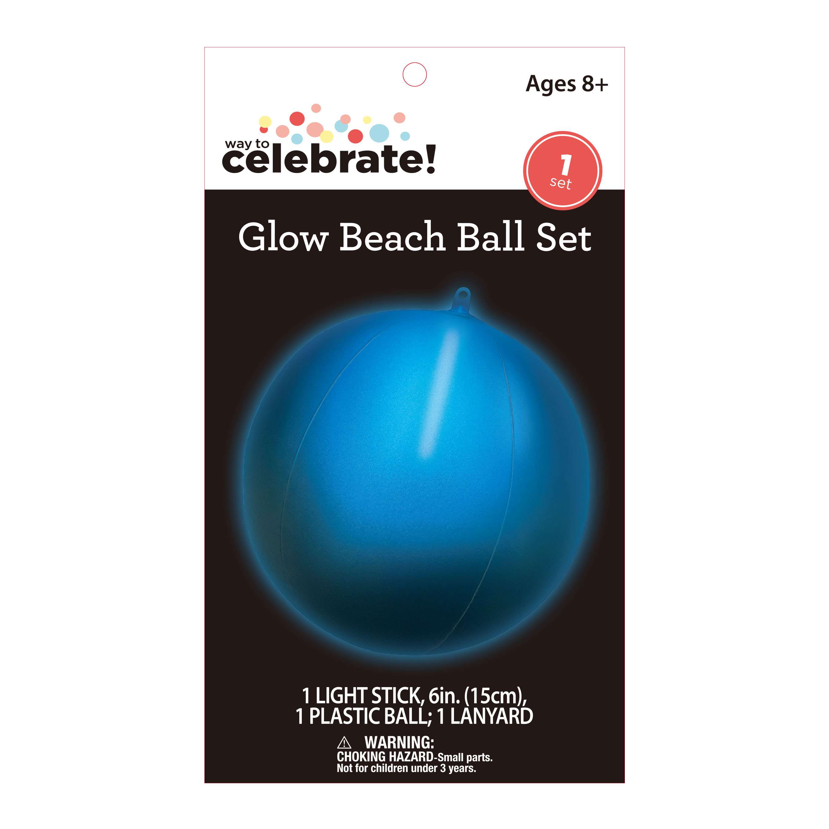 Glow stick fashion beach balls