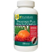 TruNature Prostate Plus Health Complex - Saw Palmetto with Zinc, Lycopene, Pumpkin Seed - 250 Softgels