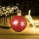 thumbnail image 5 of Adornos navideños, adornos navideños, regalos navideños. Bola navideña inflable de 60 cm para exteriores. Bola navideña inflable de PVC. Adornos para árboles de Navidad., 5 of 8