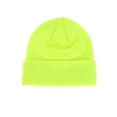 thumbnail image 2 of Top Headwear Fashion Half Rhinestone Cuffed Beanie - Yellow, 2 of 2