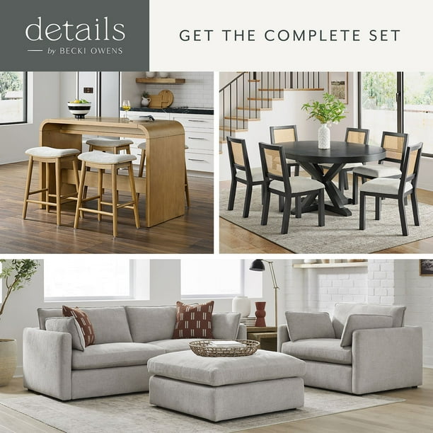 details by Becki Owens Dahlia 7-Piece Dining Set with Table and