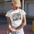 thumbnail image 2 of The Best Sisters Get Promoted to Auntie, Pregnancy Announcement or Baby Shower, White T-Shirt, Small, 2 of 5