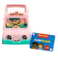 thumbnail image 6 of Fisher-Price Little People Ice Cream Truck, Push-Along Toy Vehicle & Figure for Toddlers & Kids, 6 of 6