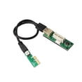 thumbnail image 1 of Mini cable de extensión PCI-E X1 Tarjeta de expansión de expansión PCIE 1X de 90 ° en ángu Abanopi Cable de extensión, 1 of 6