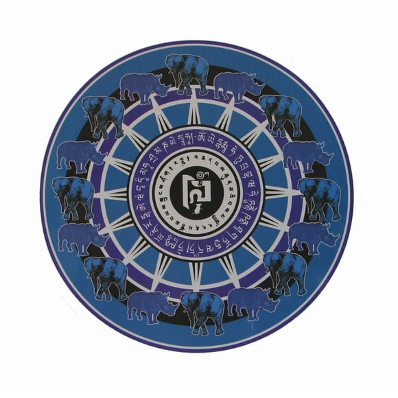 Anti-Burglary and Violence Window Sticker, Blue Rhino Sticker