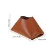 thumbnail image 2 of FOMIYES Modern Nordic Style Coffee Tissue Box Holder for Bathroom and Nightstand, 2 of 8