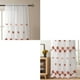 thumbnail image 5 of Estilo Navideño Ventana Drapery Festiva 2 piezas, Coche de Navidad para Ventana, Acabado Exquisito, Festivo, para Dormitorio, Alta Resistencia, Resistente al Clima, Decoración Original, Tejido de, 5 of 8