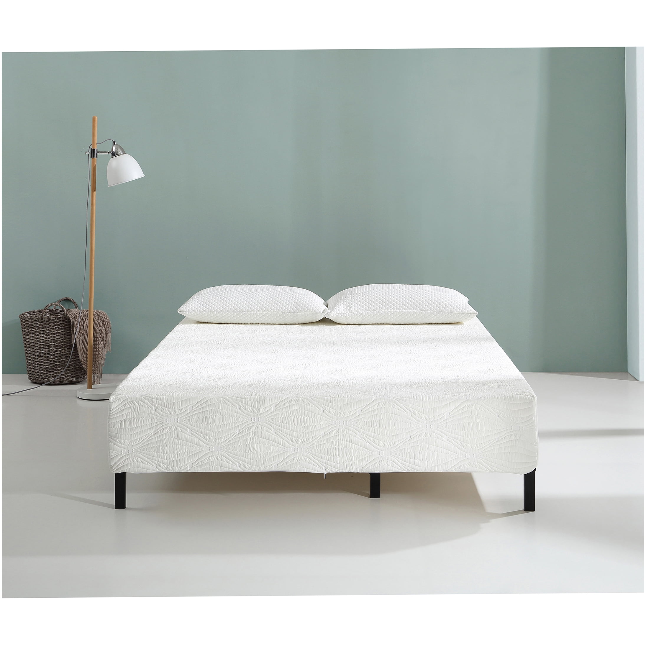 California King Size 8 Inch Extra Firm Gel Memory Foam Mattress in a Box for Cool Sleep & Pressure Relief