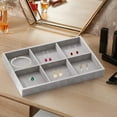 thumbnail image 6 of Segolike Jewelry Organizer Jewelry Box Tray Portable Jewelry Stand Holder Jewelry Storage Tray for Home Use Necklaces Girls Women D, 6 of 8