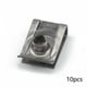 thumbnail image 4 of Clips de tuerca en forma de U,tuerca de fijación clips de aguja clip sujetador panel del coche,sujetadores de acero inoxidable clips de tuercas en forma de U,Fijadores surtidos de clips de, 4 of 9